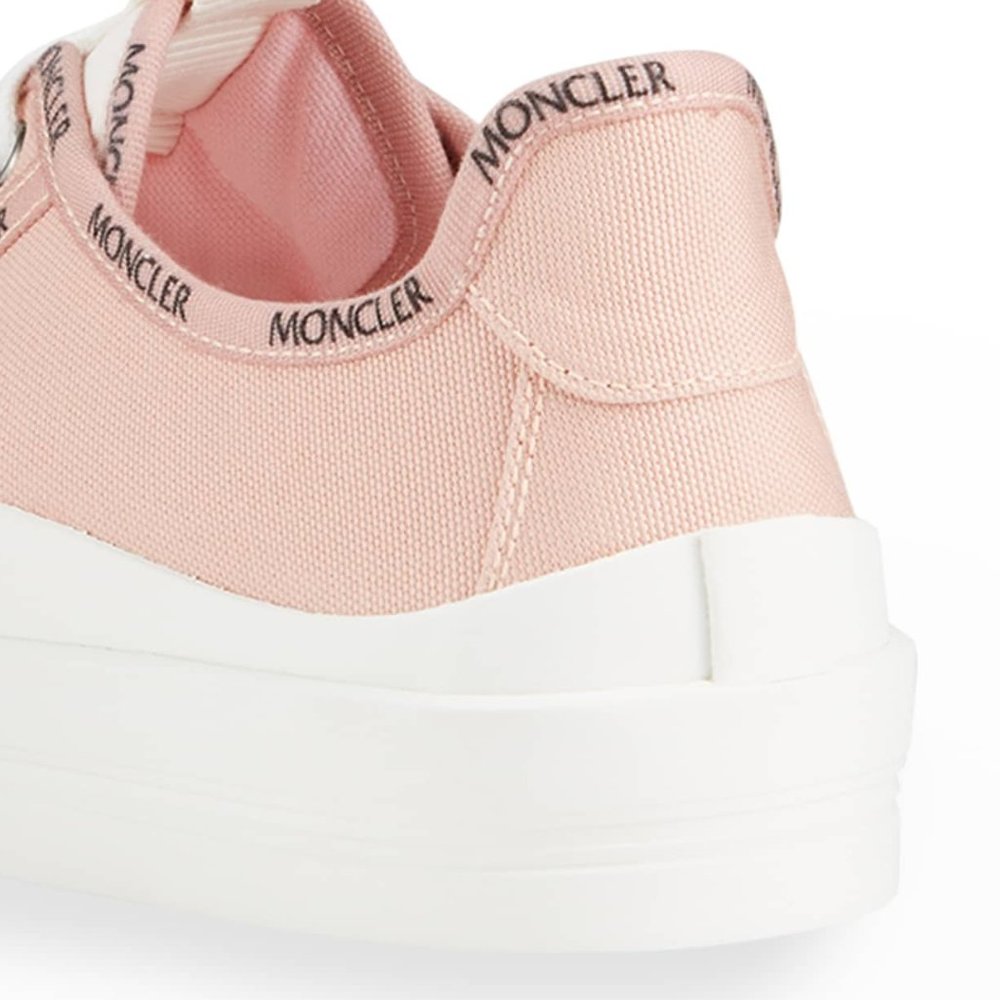 Moncler® Logo Canvas Low-Top Sneakers - Picture 11 of 16